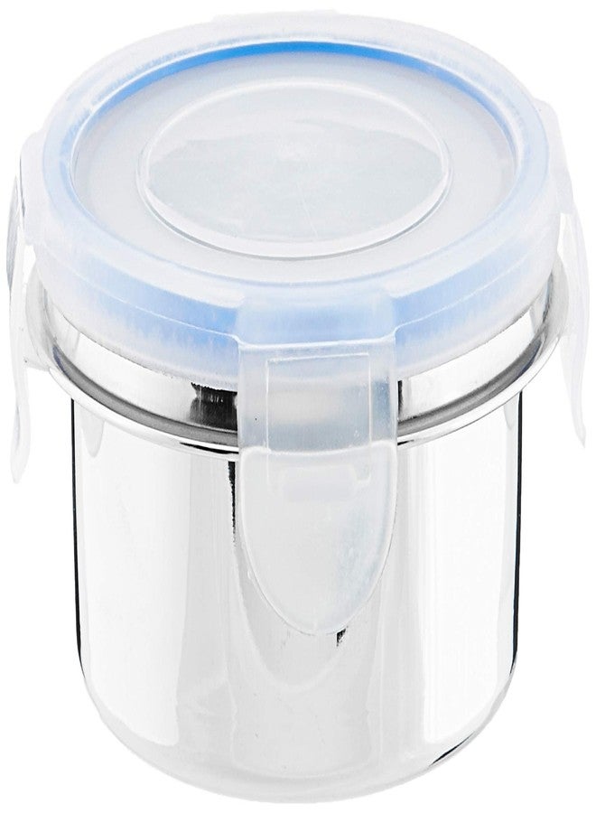 neelam Stainless Steel Leak Lock Container with Plastic Lid, Utility Canisters, Storage Containers, Ideal for Store Food, Perfect for Daily Uses, Durable & Elegant Storage, 100 ml - Image 1